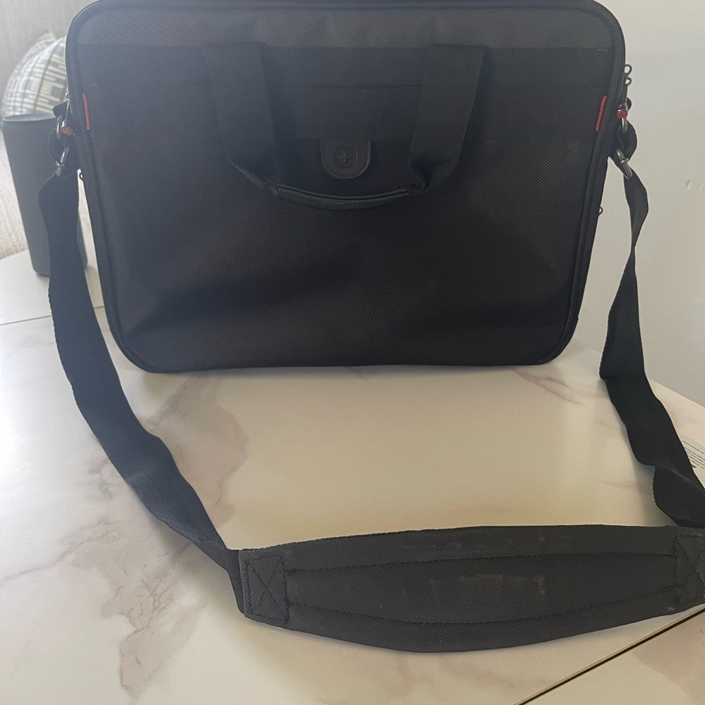 Black Men's Laptop Bag